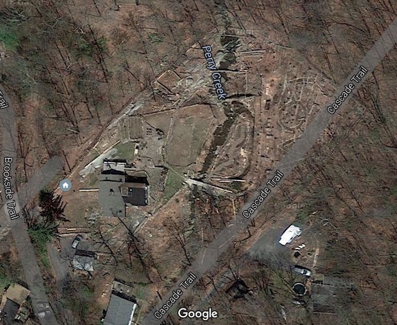 Satellite Image of Sarang Mountain