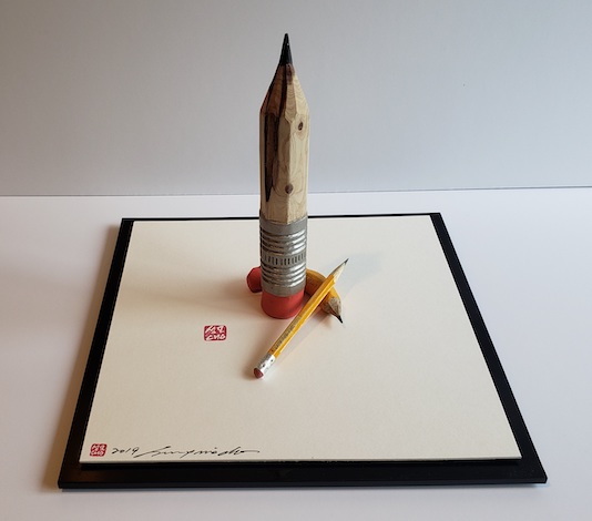 The Last Pencil on Earth / Real Pencils & Carved Pencil / 10