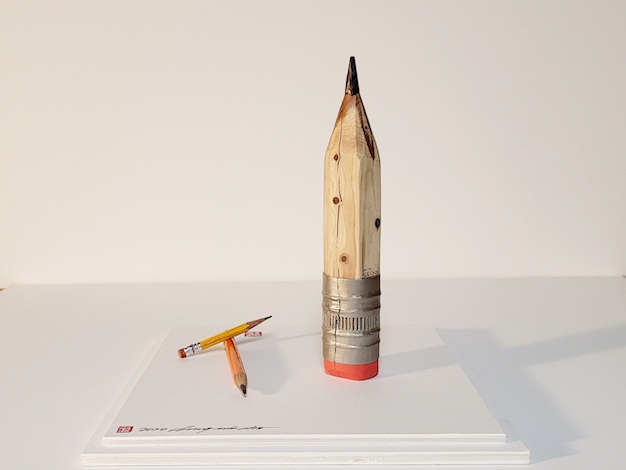 The Last Pencil on Earth / Carved Pencil & Real Pencils / 10